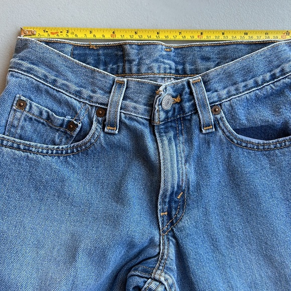 Levi’s Jeans 522 Size 1 Junior Medium Superlow Loose Fit Pre-Owned - Picture 7 of 16